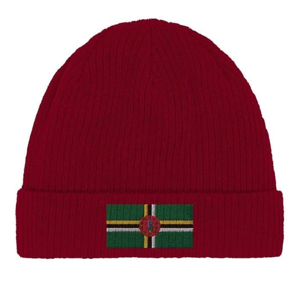 Bonnet Lippu Dominika Punaisena Röd