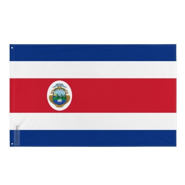 Costa Rica flag 96x144cm i polyester