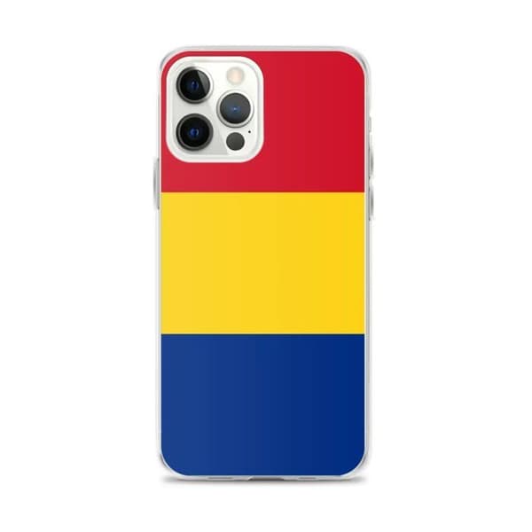 Romanian lippu iPhone 12 Pro Max Flerfärgad