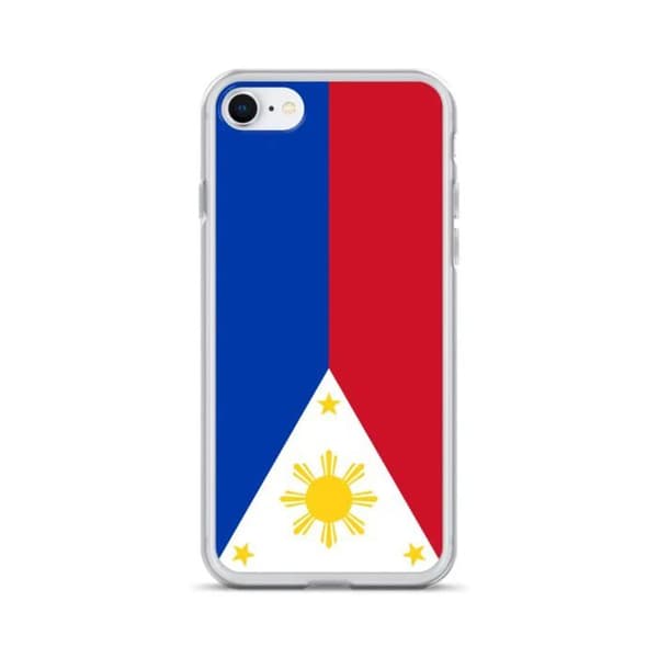 Mobilskal Flagg Filippinerna - iPhone 8 Plus Flerfärgad