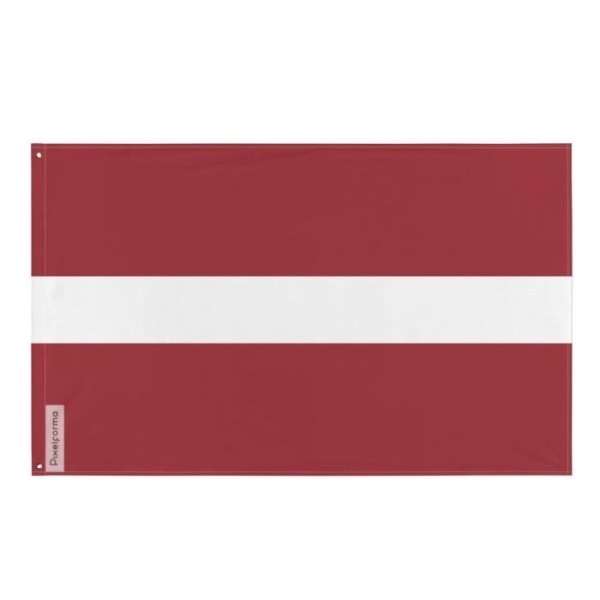 Letlands flag 60x90cm i polyester