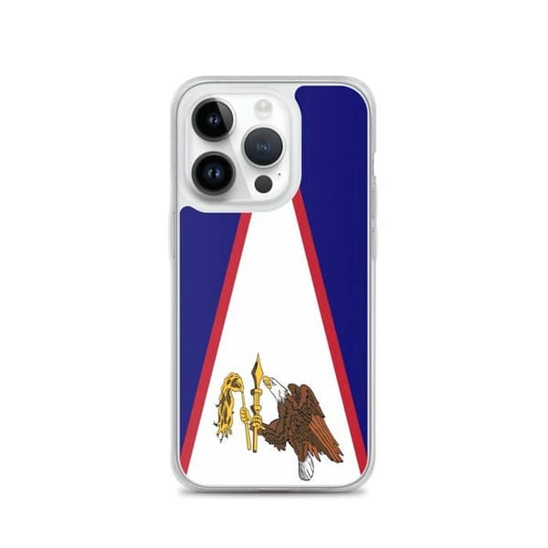 Mobilskal Amerikanska Samoa - iPhone 14 Pro Flerfärgad