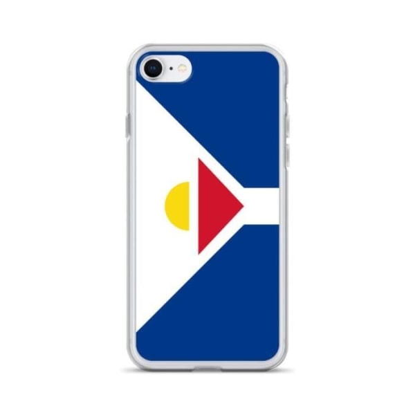 iPhonefodral Flagga av Saint Martin Franska Antillerna iPhone 8