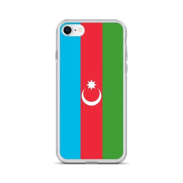 Coque Telefon Flag Azerbaïdjan - iPhone 7 Plus Flerfärgad