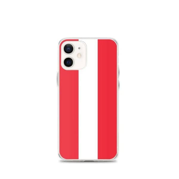 Mobilskal Flagga Österrike - iPhone 12 mini Flerfärgad