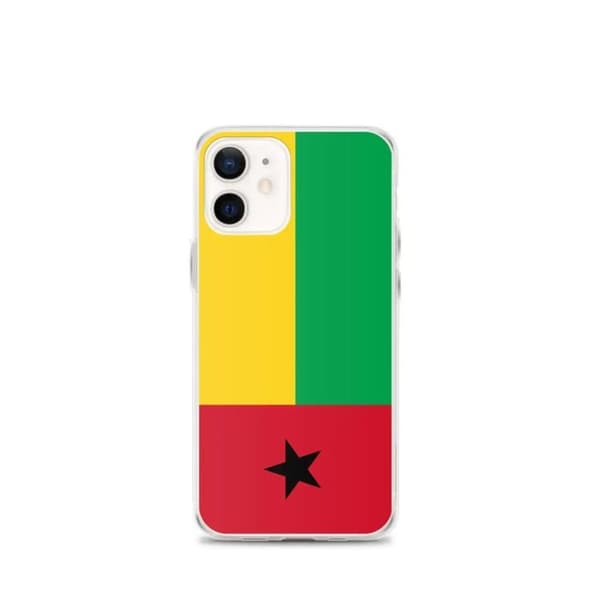 Coque Telefon Flag Guinea-Bissau - iPhone 12 mini Flerfärgad