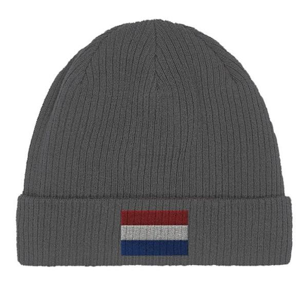 Hatte Flag Holland i Grå Grå