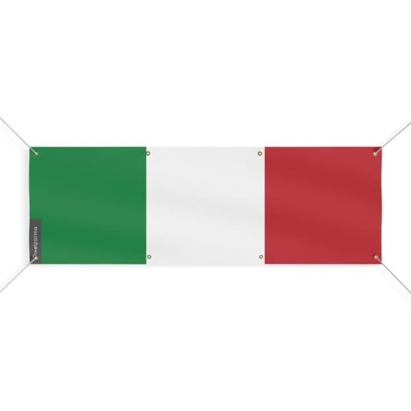 Italian lippu 8 silmukkaa 120x360 cm