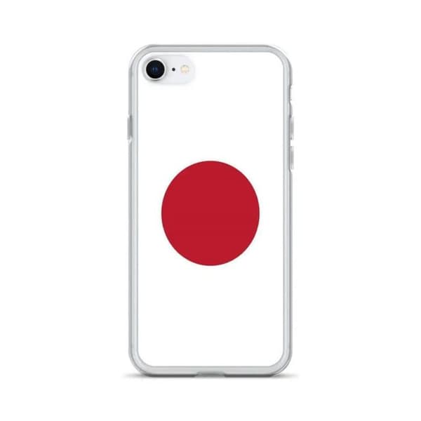 Japan Flag Phone Case - iPhone 7 Flerfärgad