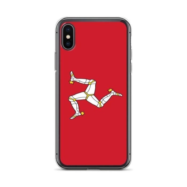 Isle of Man flagga iPhone X-fodral