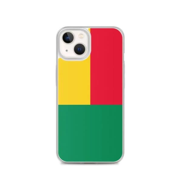Coque - PIXELFORMA - iPhone 13 - Flag af Benin - Fuld beskyttelse - Slankt design Benins flagga