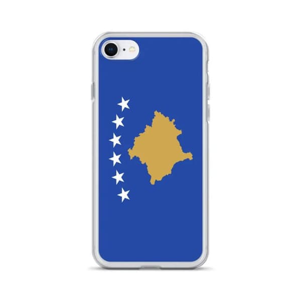 Kosovo Flag Telefonfodral - iPhone 7 Plus Flerfärgad
