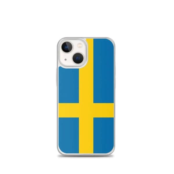 Coque Telefon Flag Sverige - iPhone 13 mini Flerfärgad