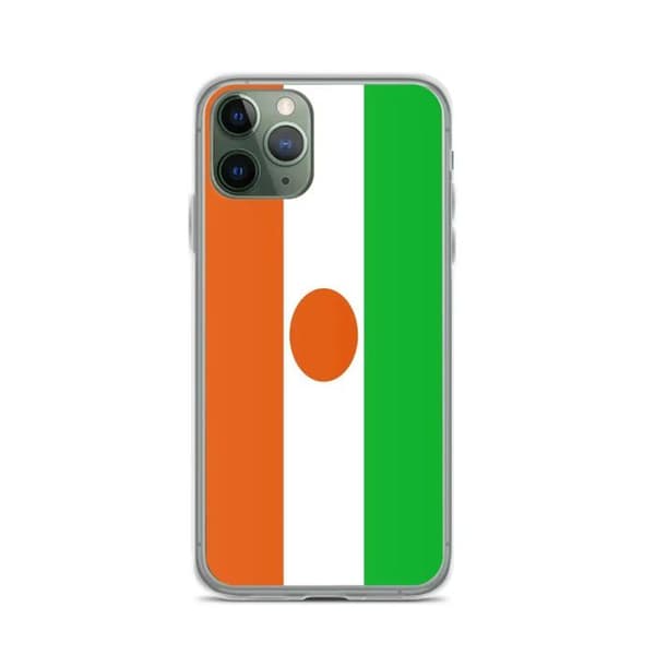 Niger flag iPhone 11 Pro kotelo Grön gul