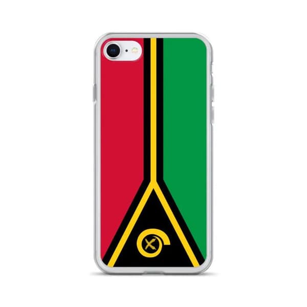 Mobilskydd Flagga Vanuatu - iPhone 6 Flerfärgad