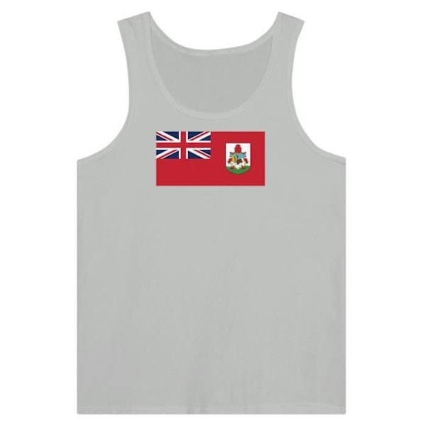 Bermuda Flag Tank Top i Grå Grå jag