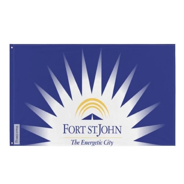 Flag - PIXELFORMA - Fort St. John - Polyester - Rektangulært - Udendørs