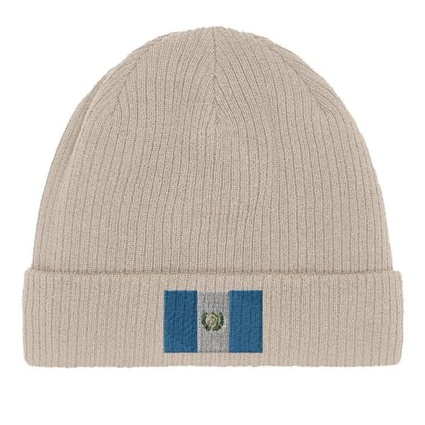 Bonnet Drapeau Guatemala beigessä Beige