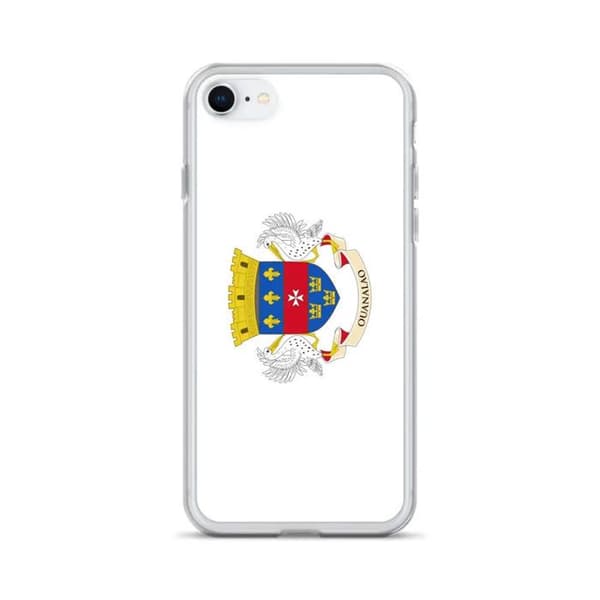 Mobilskal Flagga Saint-Barthélemy - iPhone 8 Flerfärgad
