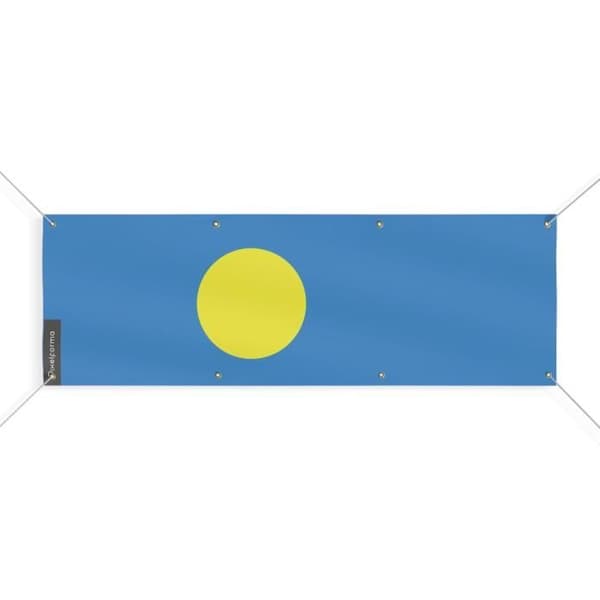 Palaun lippubanneri 8 silmukkaa 80x240 cm