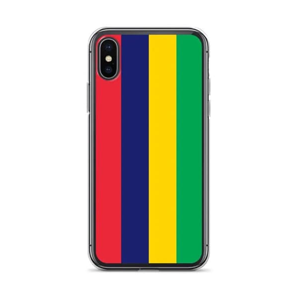 Mauritius Flag Phone Case - iPhone X Flerfärgad