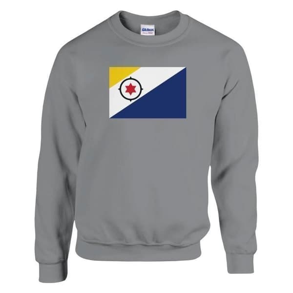Sweatshirt - PIXELFORMA - Hollands flag - Grå - Lange ærmer - Unisex Grå S