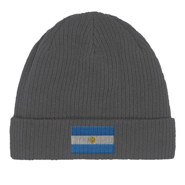 Grått Argentinskt Flaggan Huvtröja Grå