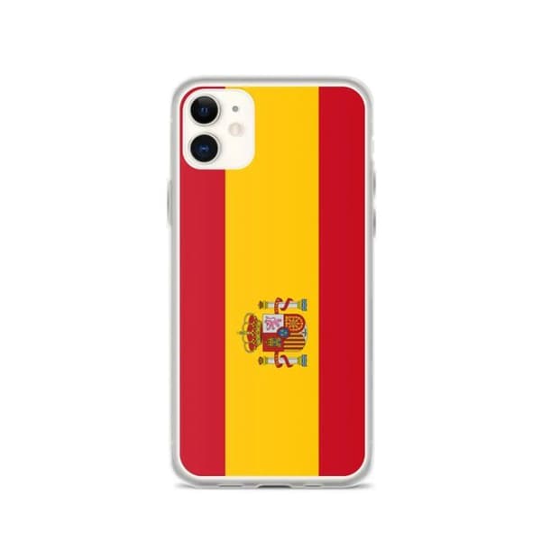 Telefoncase Spansk Flag - iPhone 11 Flerfärgad