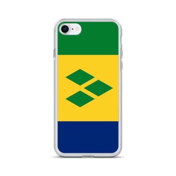 iPhonefodral Flagga av Saint Vincent och Grenadinerna iPhone 8