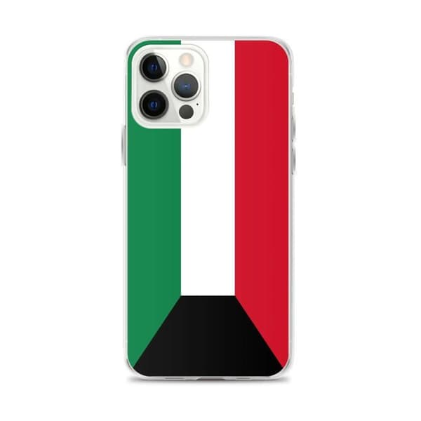 Kuwait Flag Phone Case - iPhone 12 Pro Max Flerfärgad
