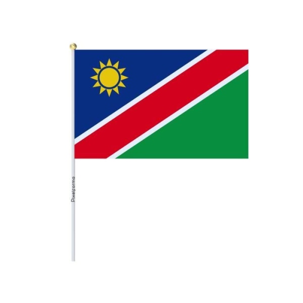 Lots Mini Flag of Namibia 14x21cm i 50 stycken