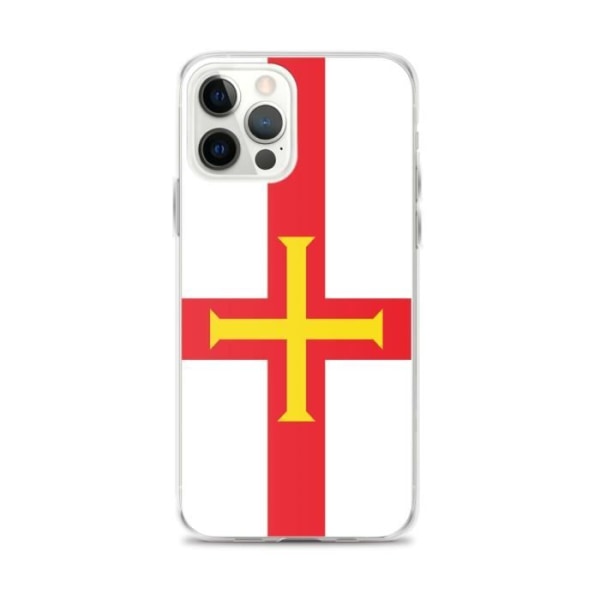 Guernsey flagga iPhone 12 Pro Max fodral