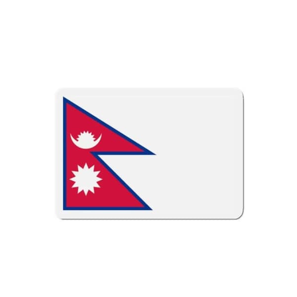 Nepalin lippu - 9 cm - 50 kappaletta Flerfärgad