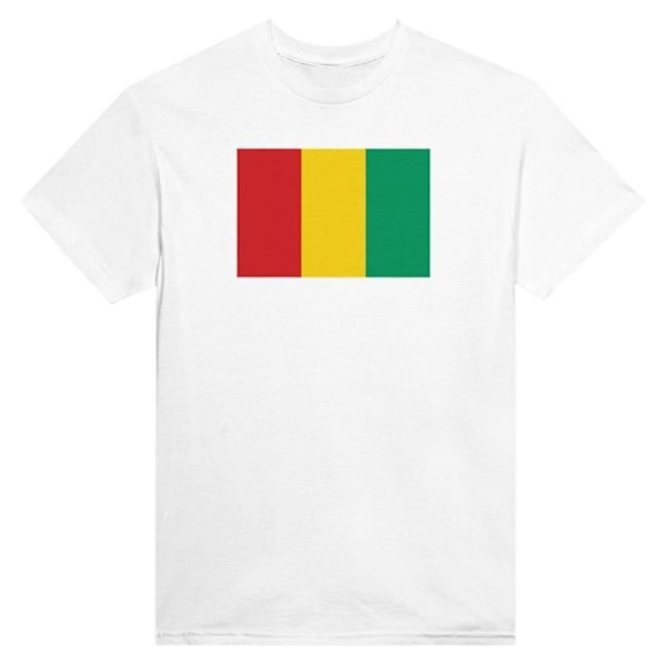 Guinea Flag T-shirt i hvid farve Vit M