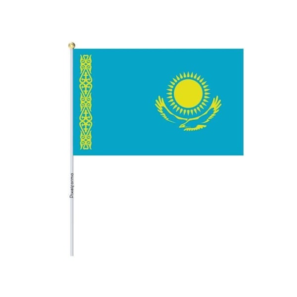 Lots Mini Flag of Kazakstan virallinen 50 kappaletta 30x45cm