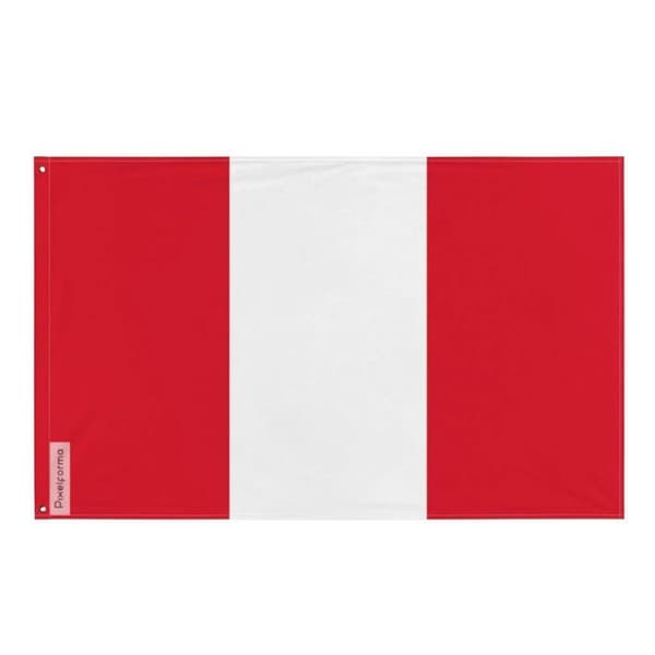 Perun lippu 96 x 144 cm Flerfärgad