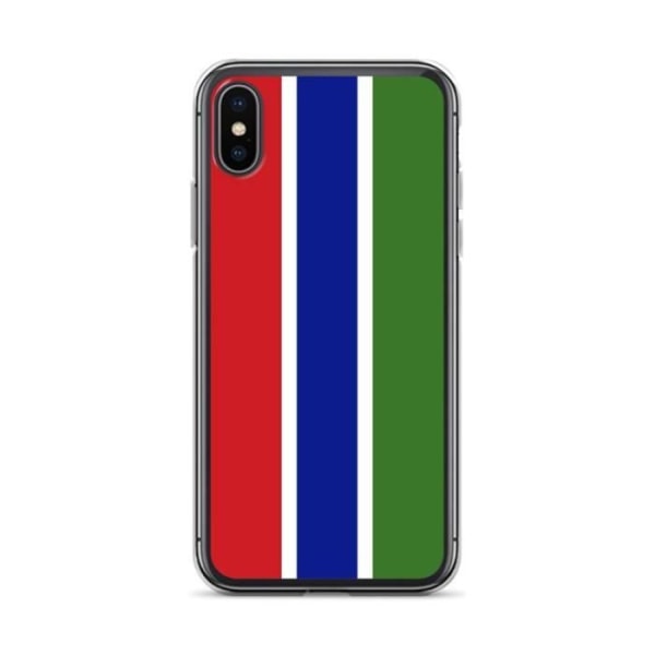 Gambia Flag 1 iPhone X iPhonefodral