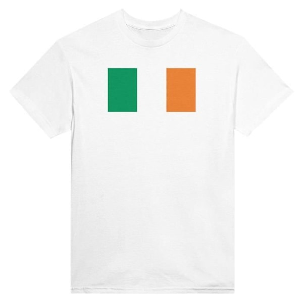 Irland Flag T-shirt i hvid farve Vit M