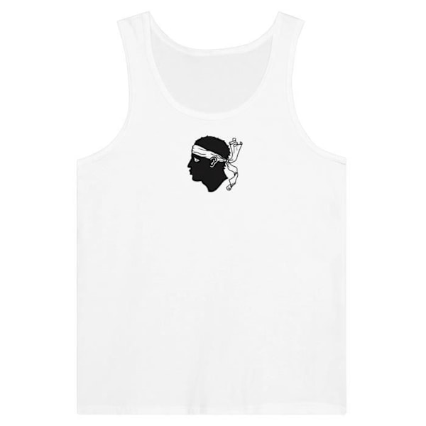 Corsica Flag Tank Top i hvid Vit M