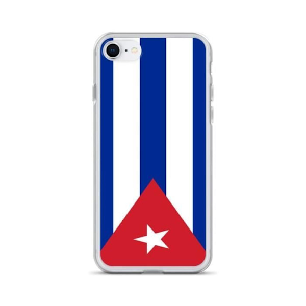 Coque - PIXELFORMA - iPhone 7 - Cuba Flag - Fuld beskyttelse - Blød Cubiask flagga