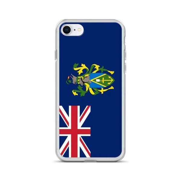 Mobilskal Flagga Pitcairnöarna - iPhone 7 Flerfärgad