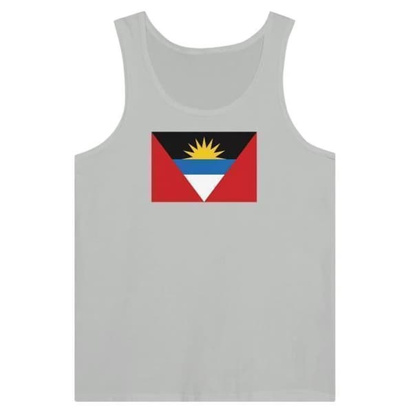 Linne - Antigua och Barbuda - Grå - 100% bomull - Slim fit - Blandat Grå M