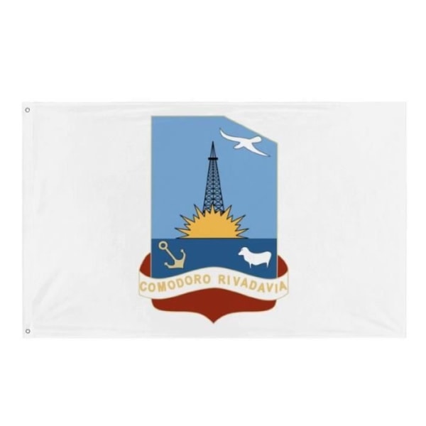 Comodoro Rivadavia flag 96x144cm i polyester