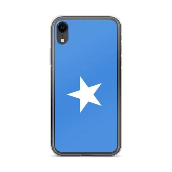 Coque iPhone XR - PIXELFORMA - Drapeau af Somalia - Blødt silikon - Fuld beskyttelse - Blå Blå