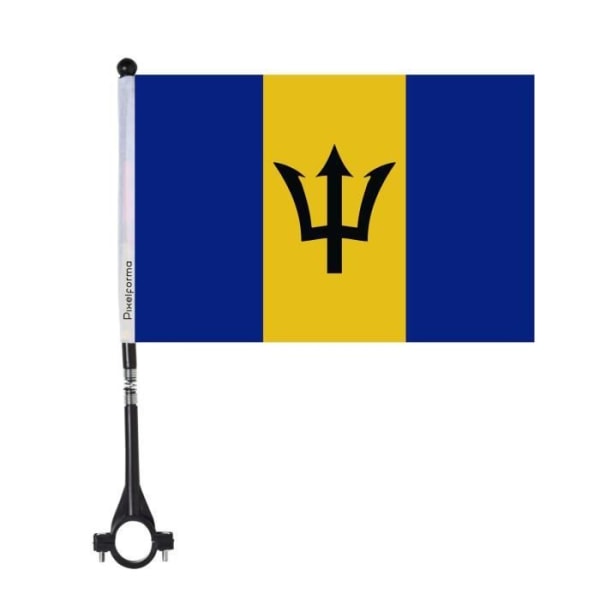 Barbados Cykelflag Polyester 5 Stykker 14x21cm