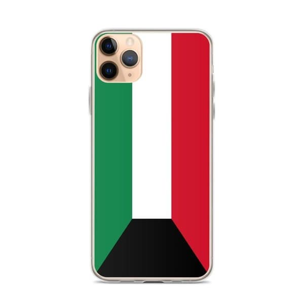 Mobilskal Flagga Kuwait - iPhone 11 Pro Max Flerfärgad