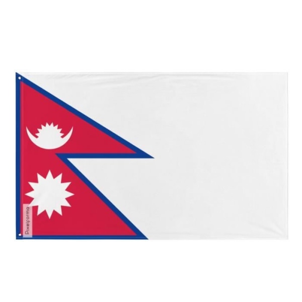 Nepalin lippu 120x180cm polyesteriä