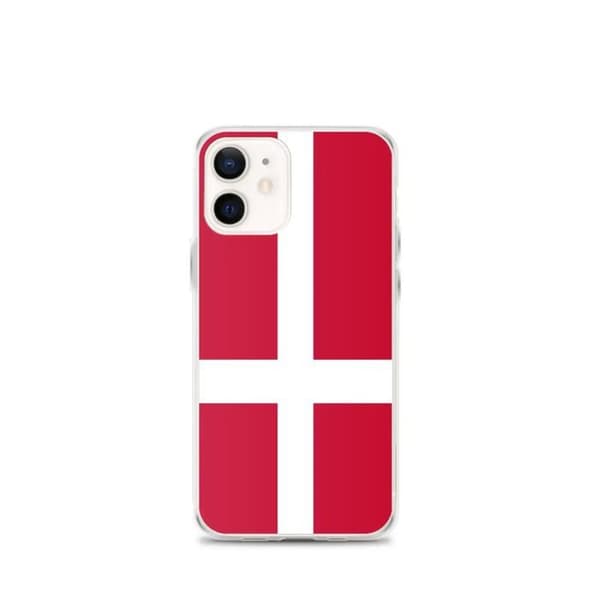 Mobilskal Danmarksflag - iPhone 12 mini Flerfärgad