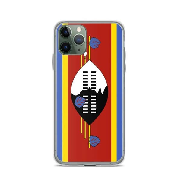 Coque Telefon Flag Eswatini - iPhone 11 Pro Flerfärgad