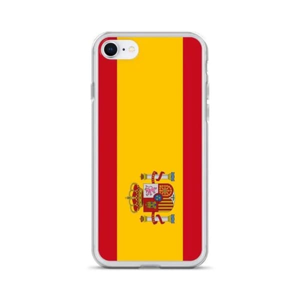 Mobilskal Spansk Flagga - iPhone 7 Flerfärgad